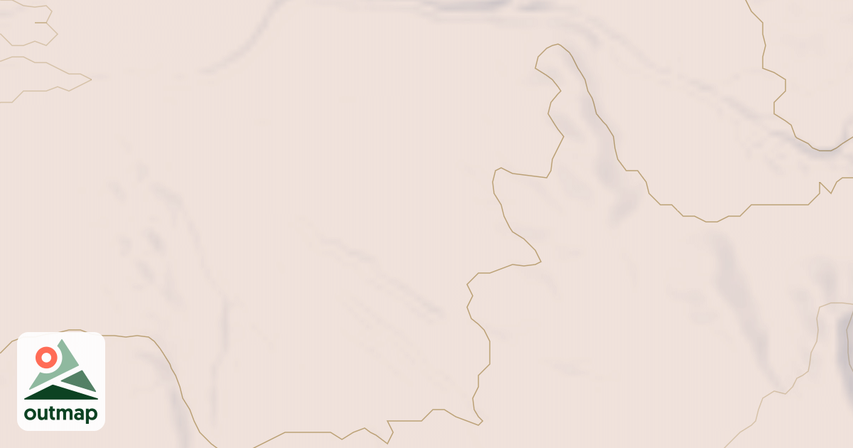 Map of Hackberry Trail System - South Shugart Trails