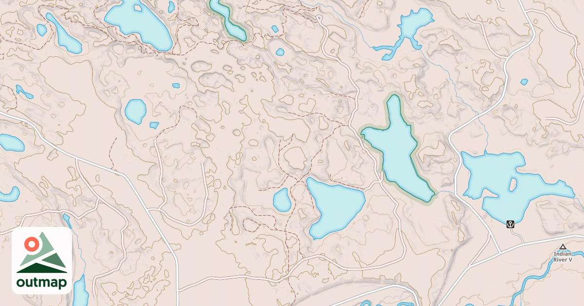 Map of RED LAKE
