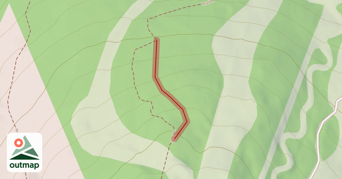 Map of Trail A