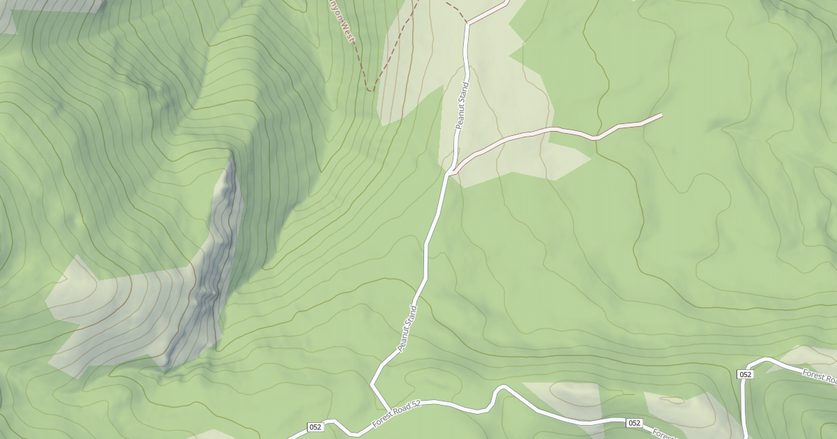 Map preview of PEANUT STAND