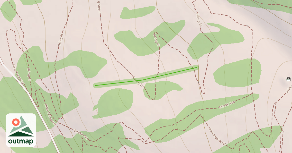 Map of Wacky Weasel Way