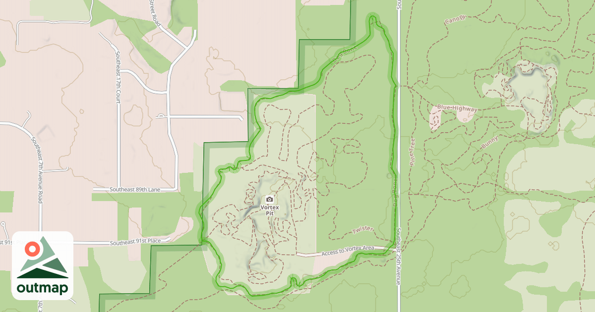 Map of Dog Bone