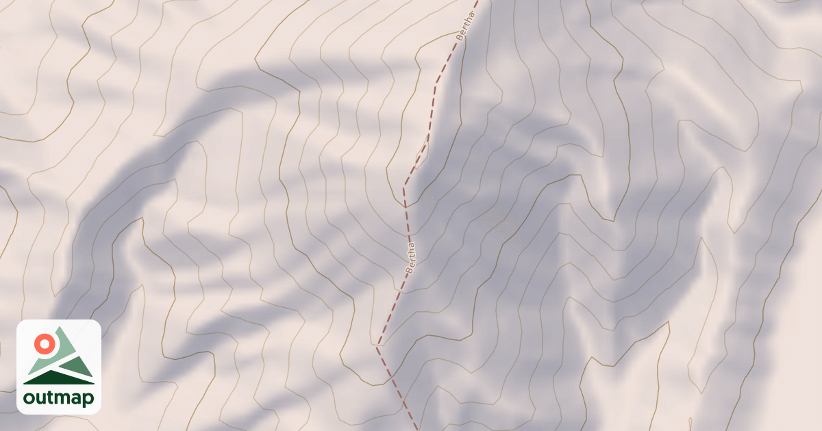 Map of Bertha
