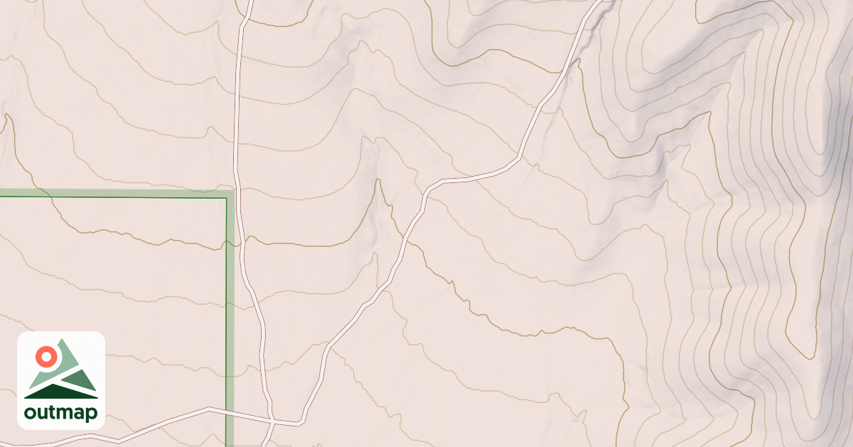 Map of BUTTERMILK CREEK SPUR A
