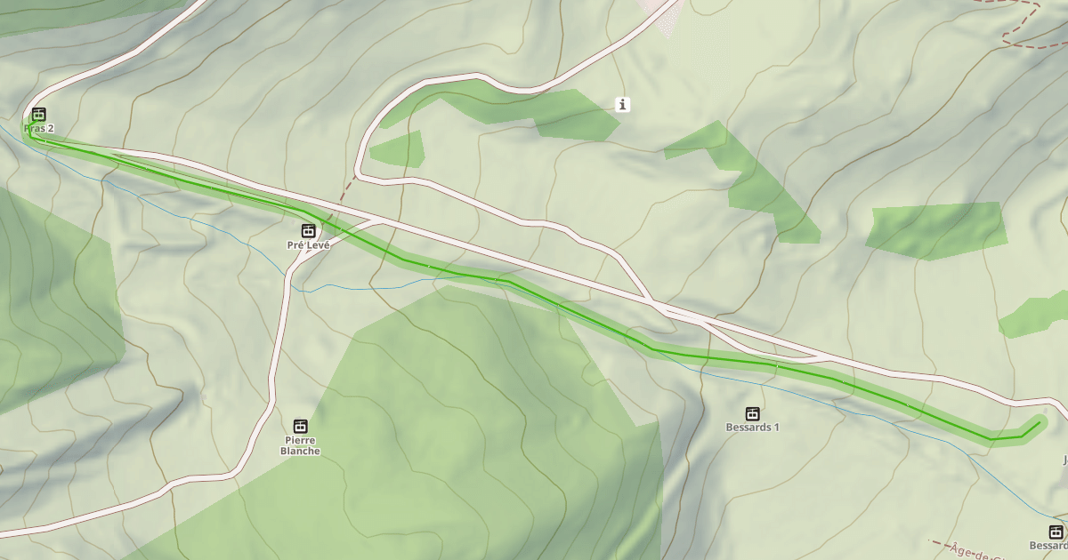 Map preview of Clos du Roux