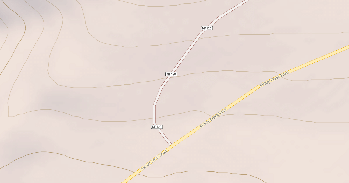 Map preview of USFS Motor Vehicle Use Map Roads {3D816844-B85E-457E-89CD-BE5749327EA3}
