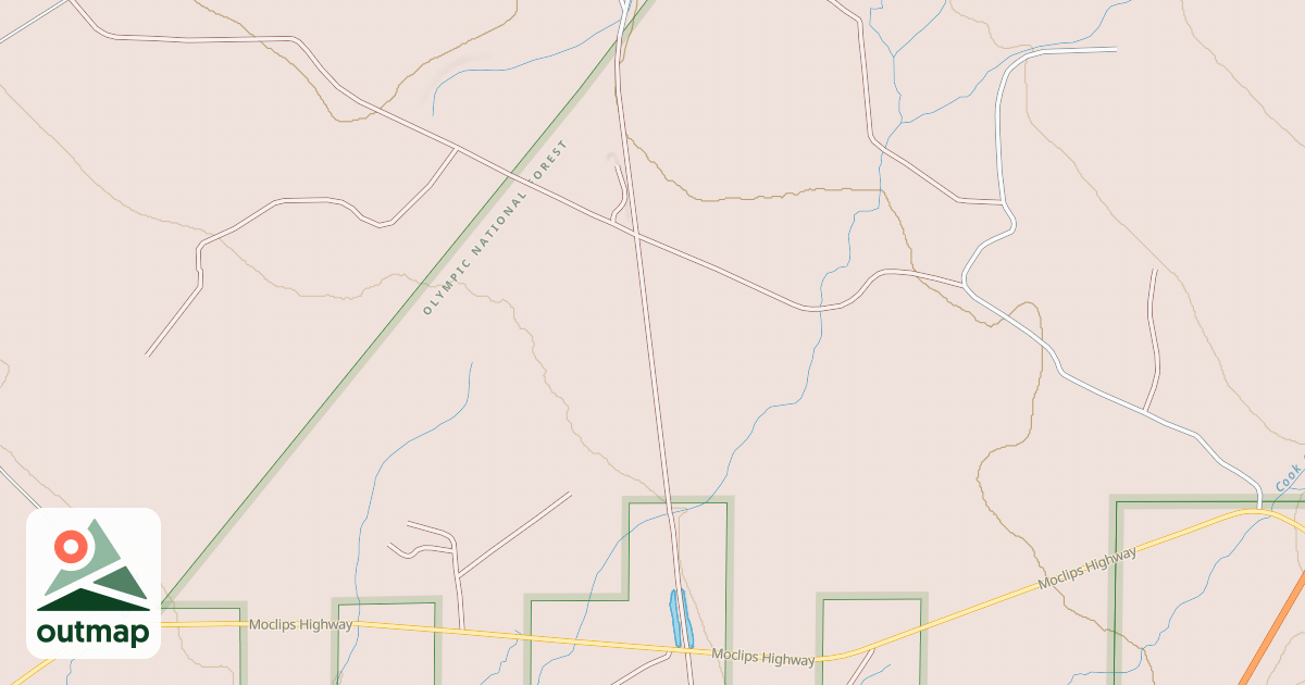 Map of USFS Motor Vehicle Use Map Roads {69888BCD-2D42-4EE1-A3C3-9DD7A01152E1}