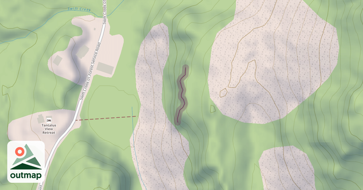 Map of Climbing Crag