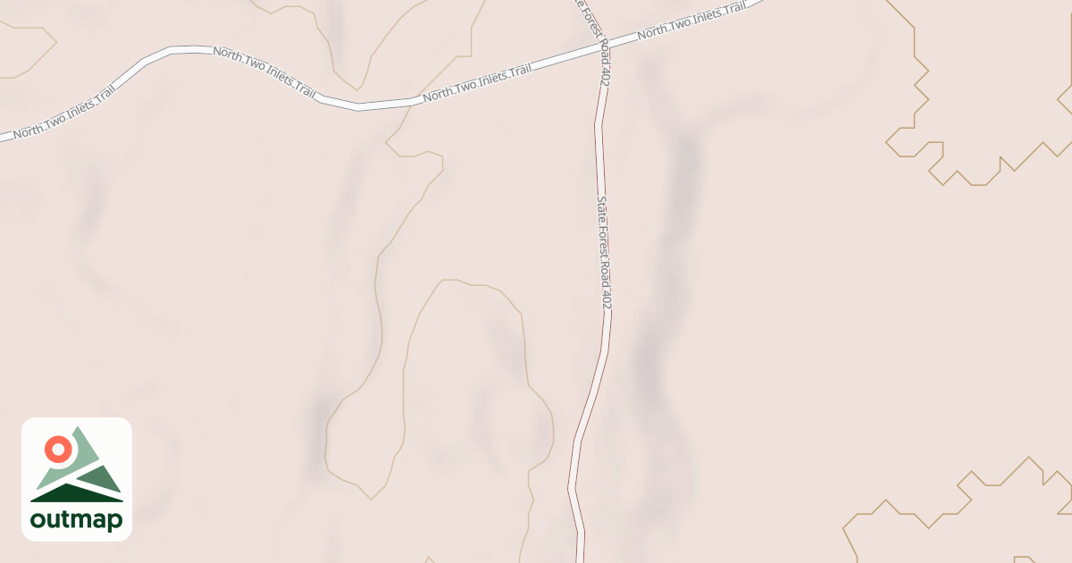 Map of Forest Riders Trails