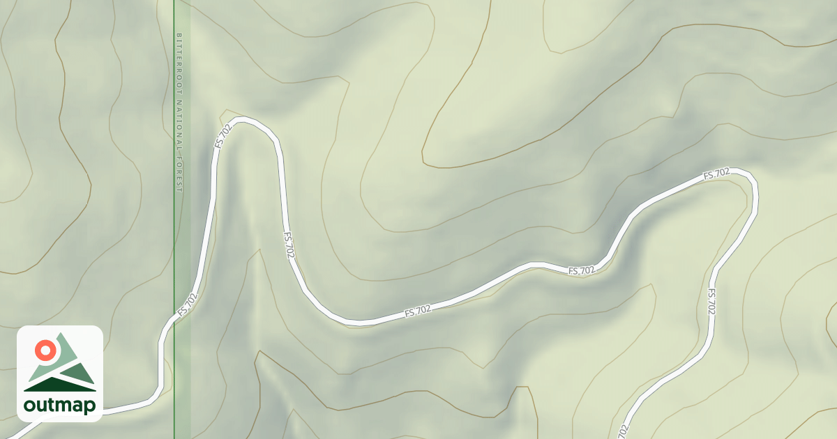 Map of (FDR) BURKE GULCH
