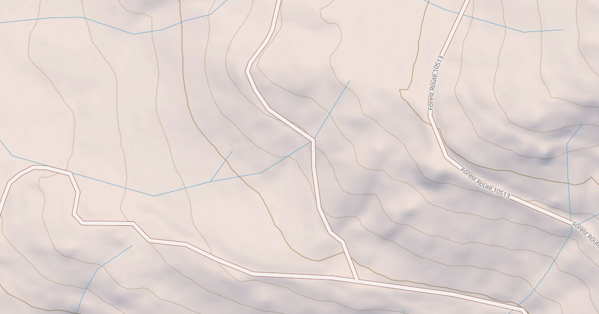 Map preview of BIG FIR SPUR LA