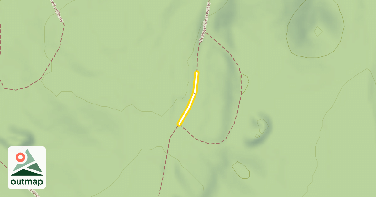 Map of Beaver/Clearwater
