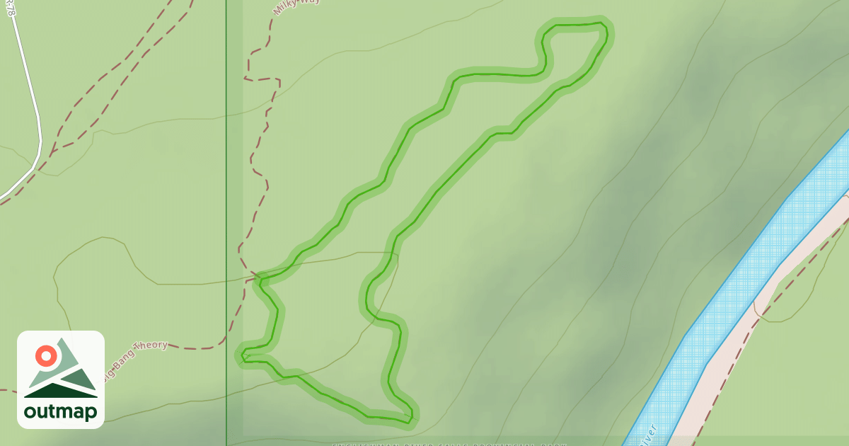 Map of Big Dipper Loop