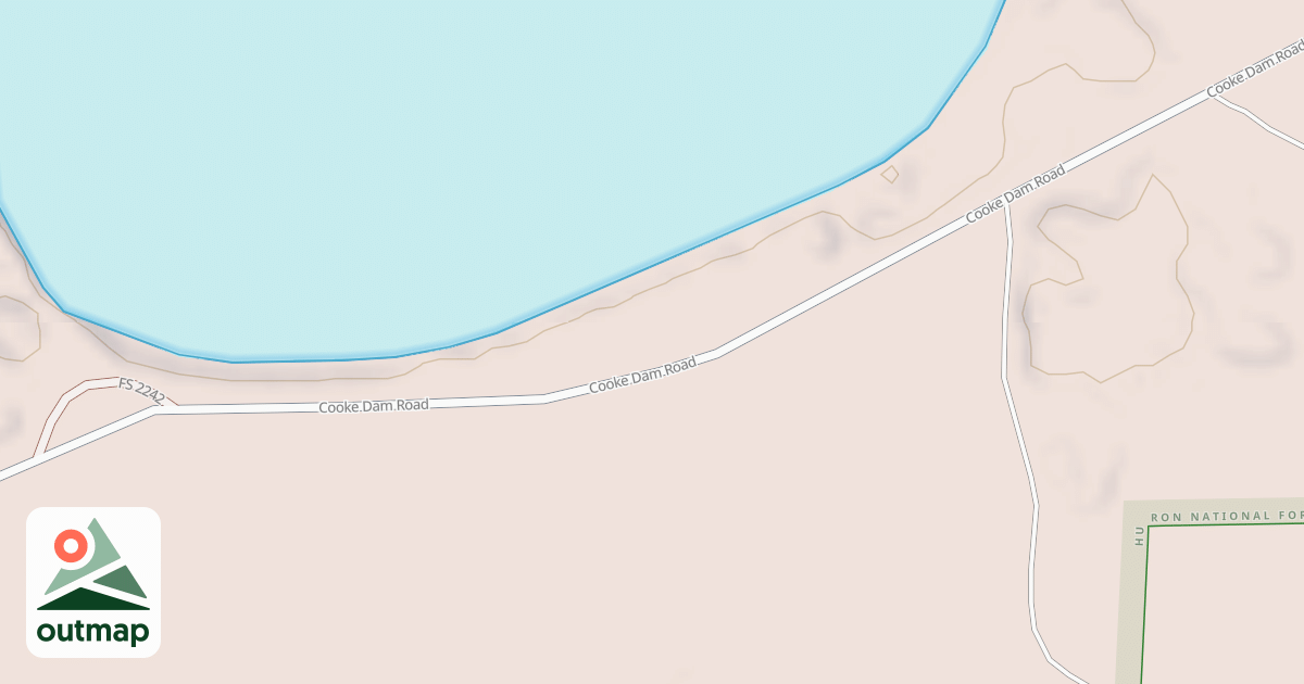 Map of COOKE DAY USE EAST