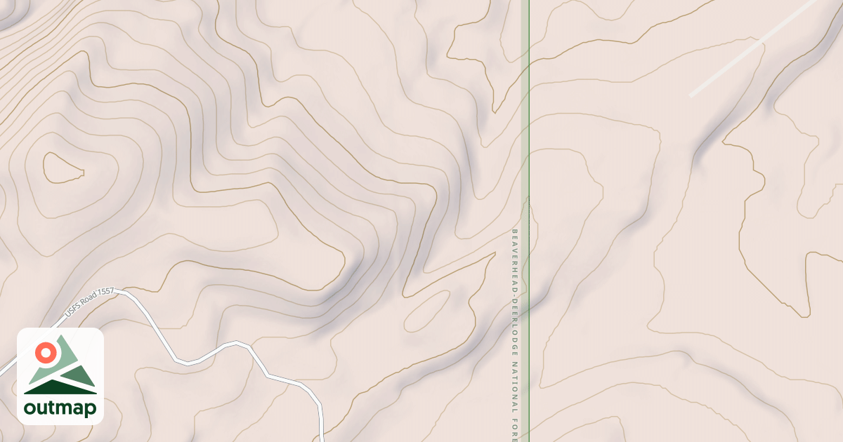 Map of CREVICE SWITCHBACK