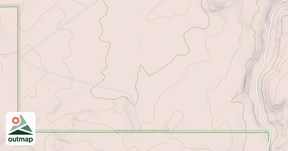 Map of KURTZ SPRING FENCE LINE