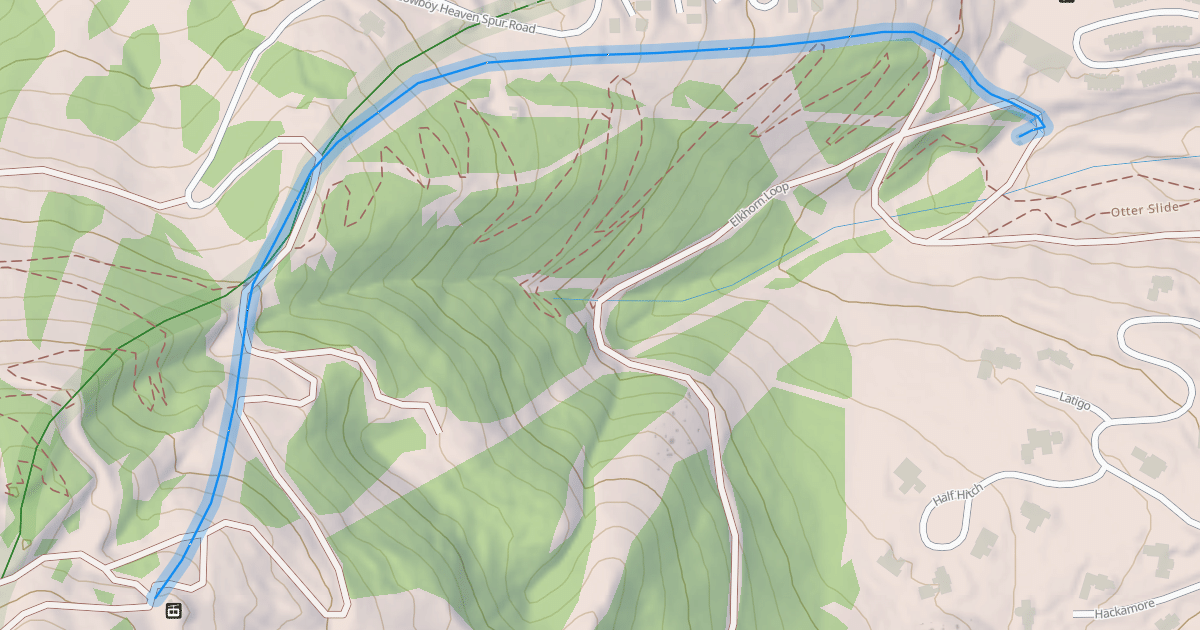 Map preview of Powder River