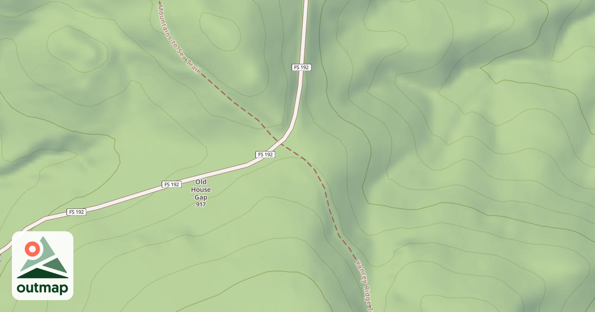 Map of OLD HOUSE GAP ORCHARD