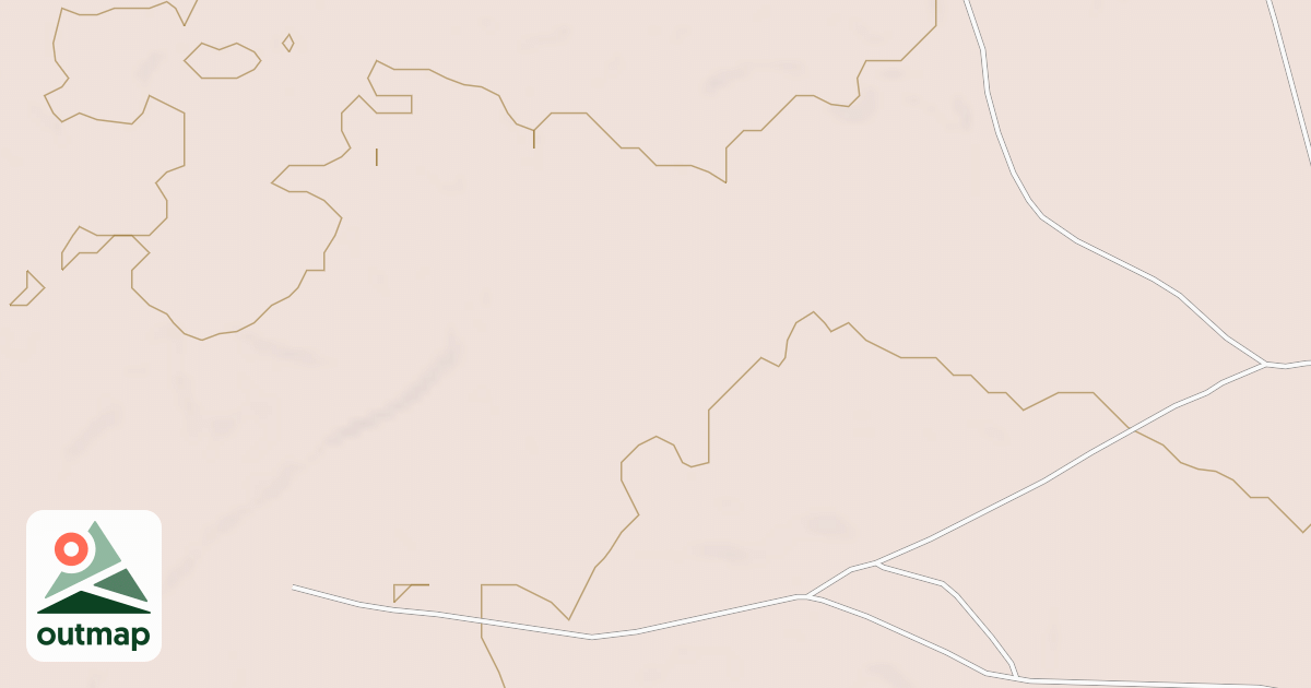 Map of Hackberry Trail System - Avalon Trail