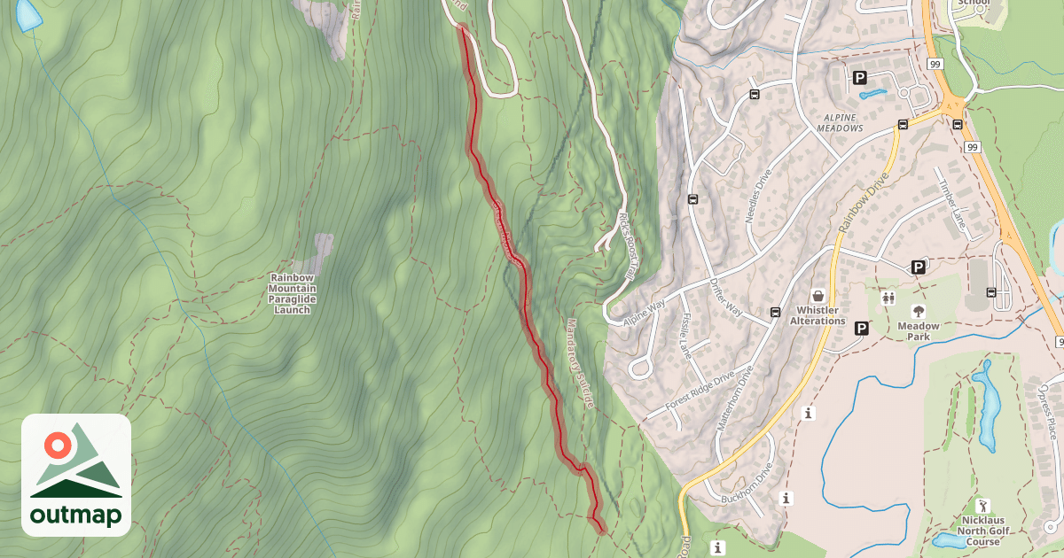 Map of Green Monster
