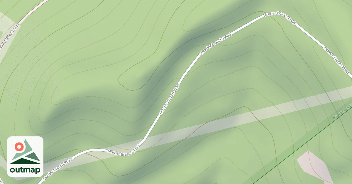 Map of MURDER BRANCH