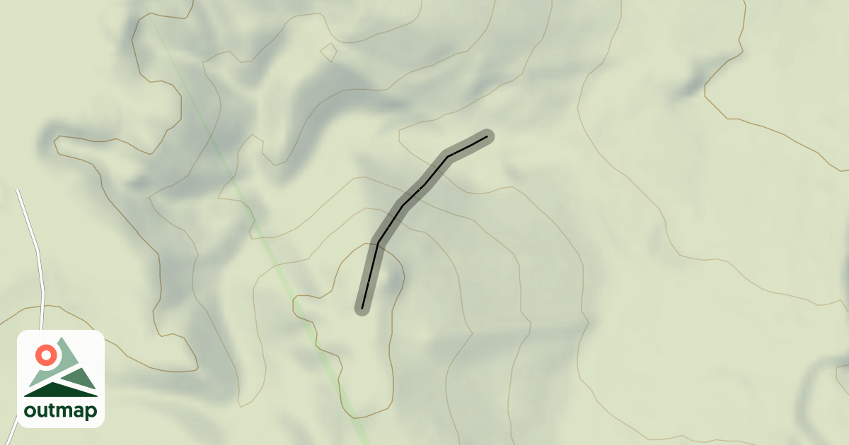 Map of Wayne's Racing Hill