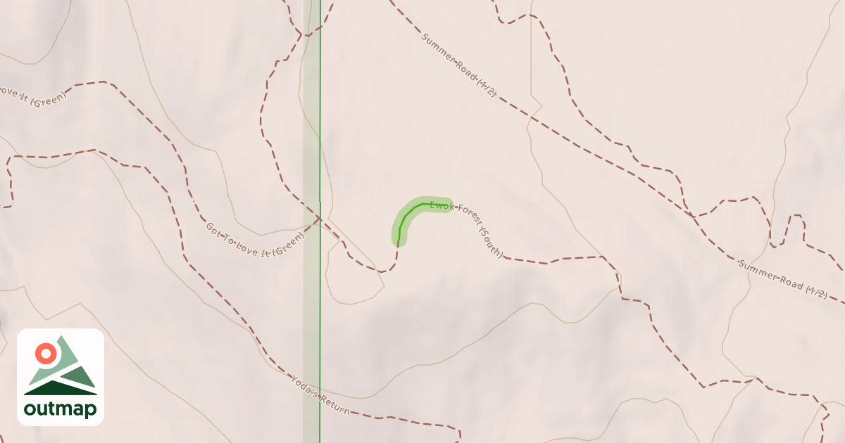 Map of Ewok Forest (South)