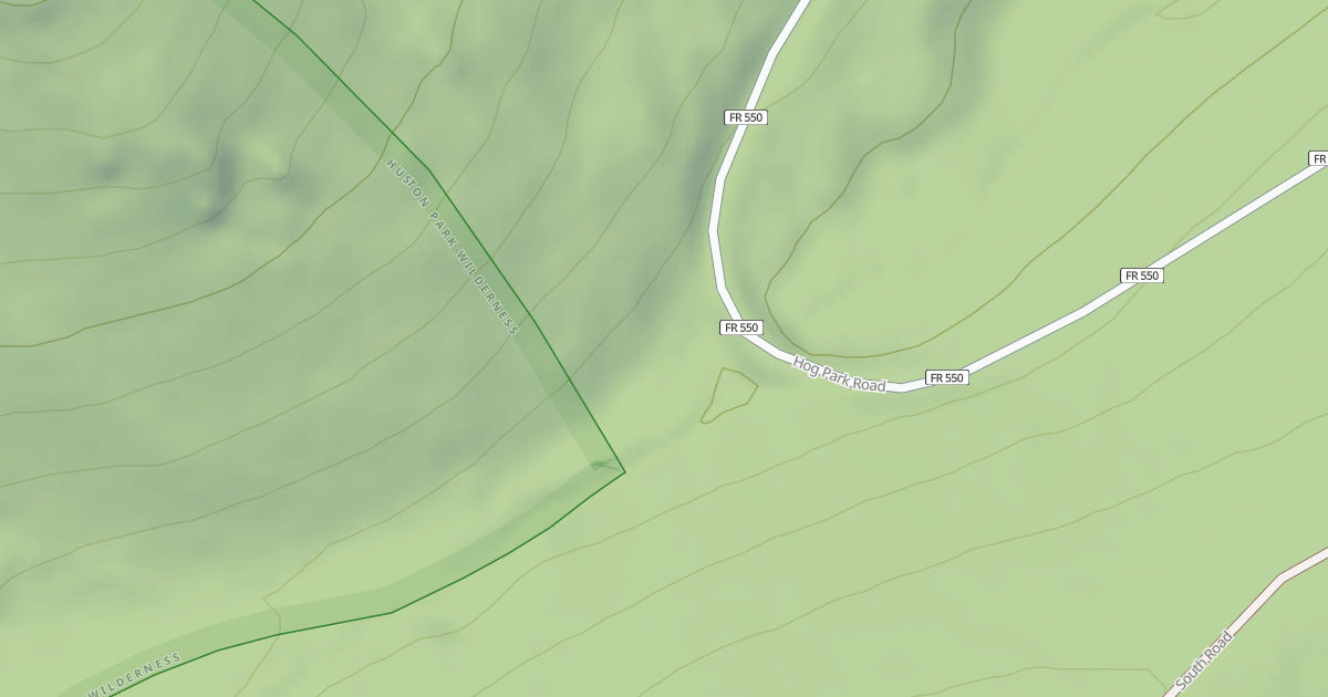 Map preview of HOG PARK SPUR 1N