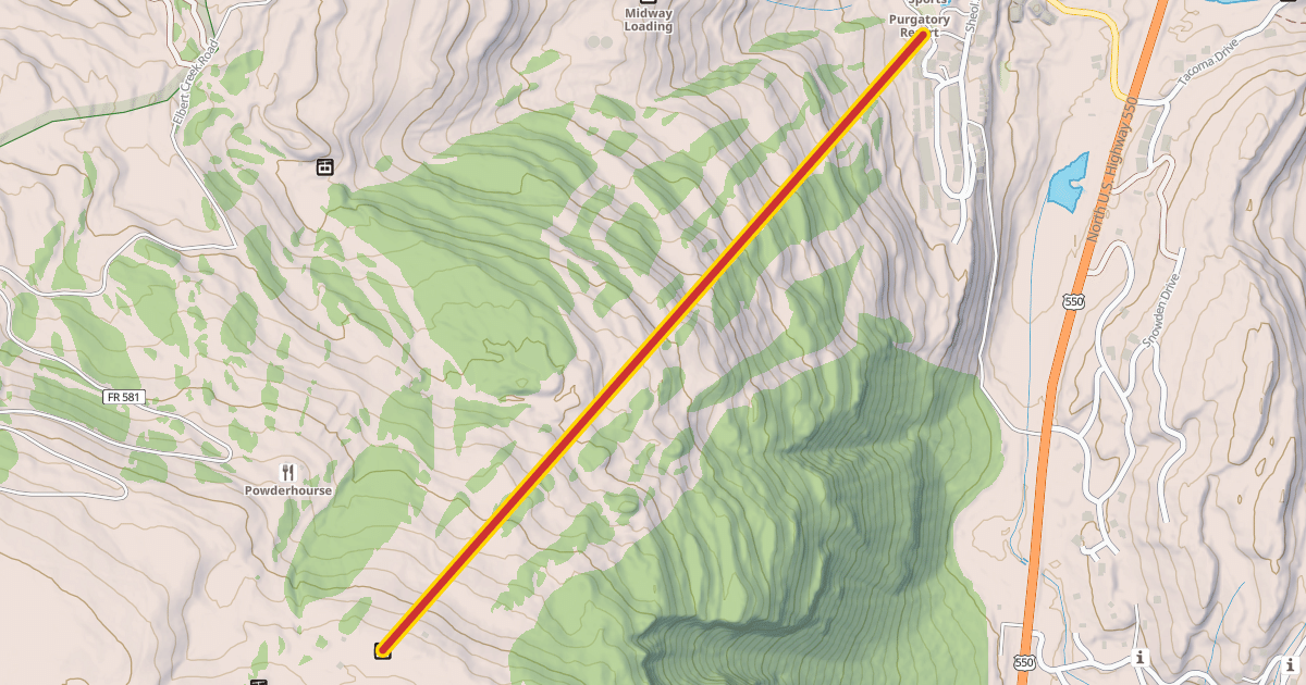 Map preview of Needles Lift #6