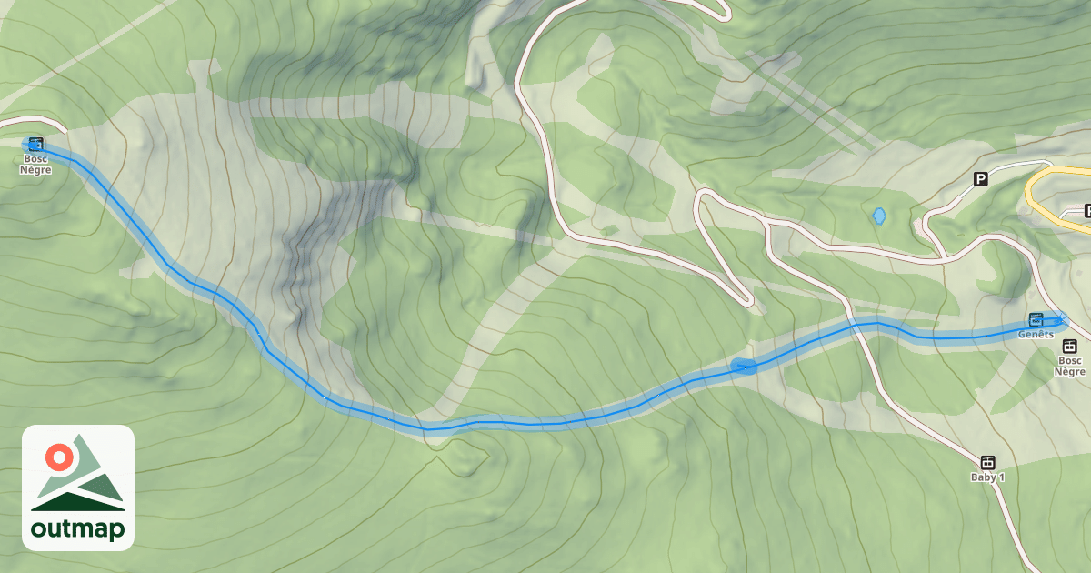 Map of Crêtes