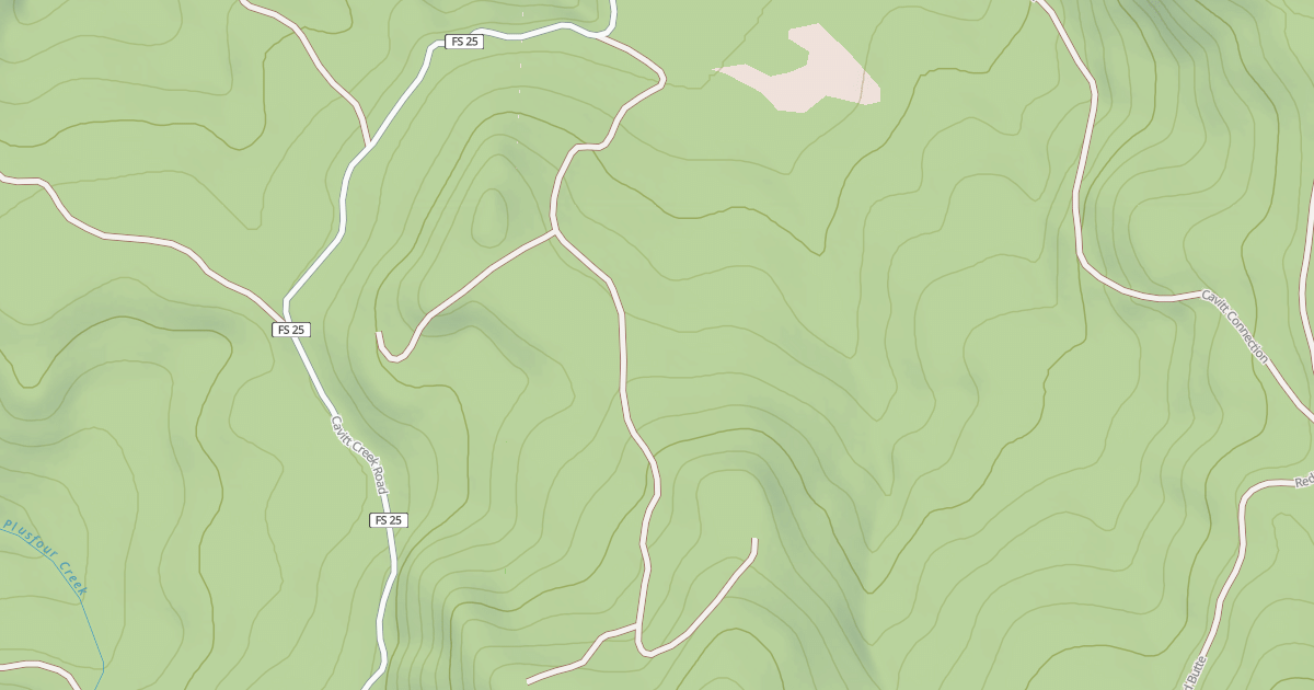 Map preview of BEAR CAMP T.S.