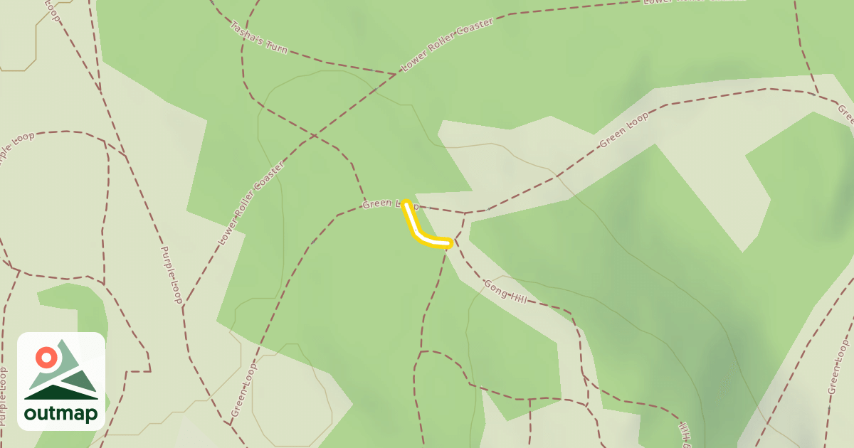 Map of Gong Hill