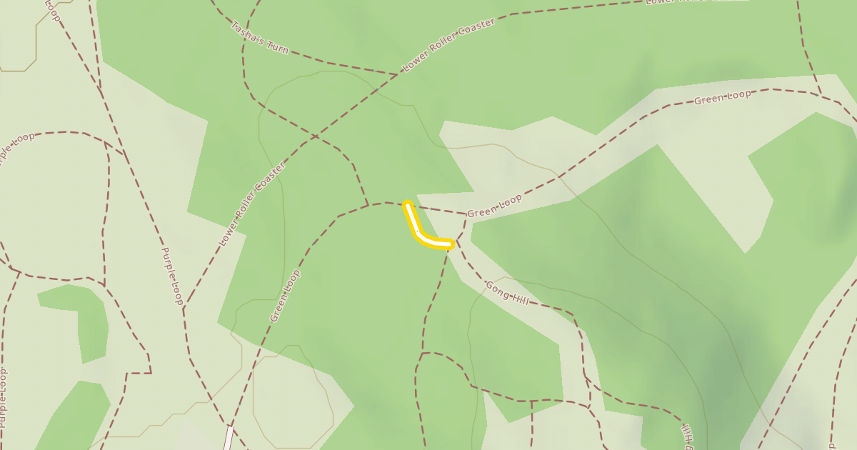 Map preview of Gong Hill