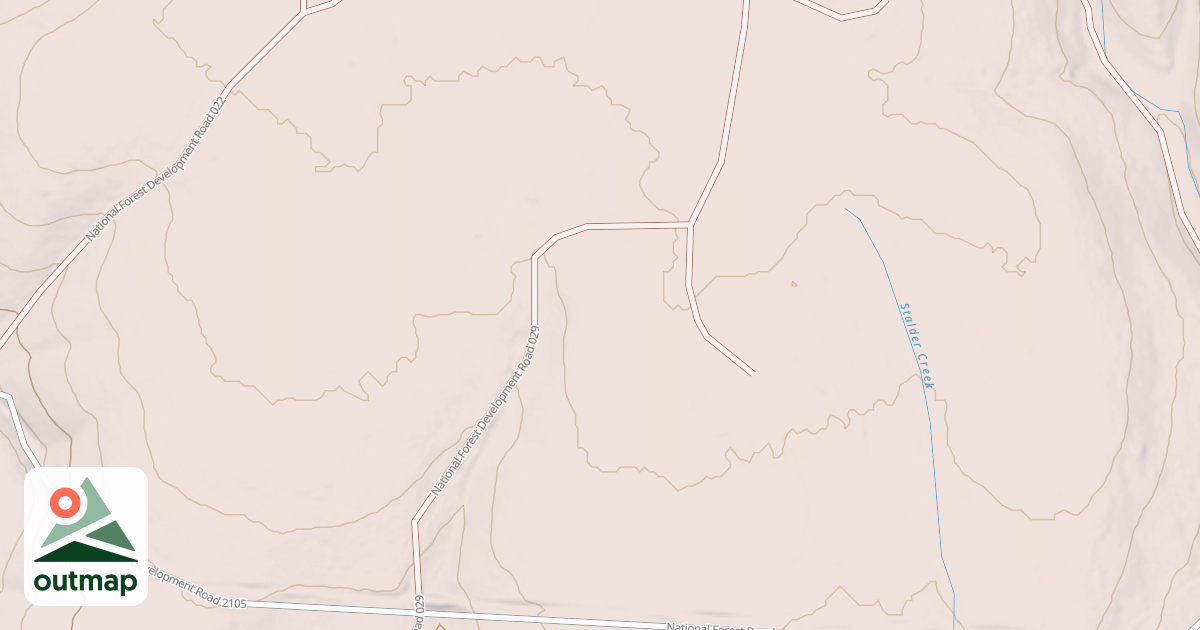 Map of USFS Motor Vehicle Use Map Roads {D58D06D9-6D6E-4441-82C7-80083A2A0B85}