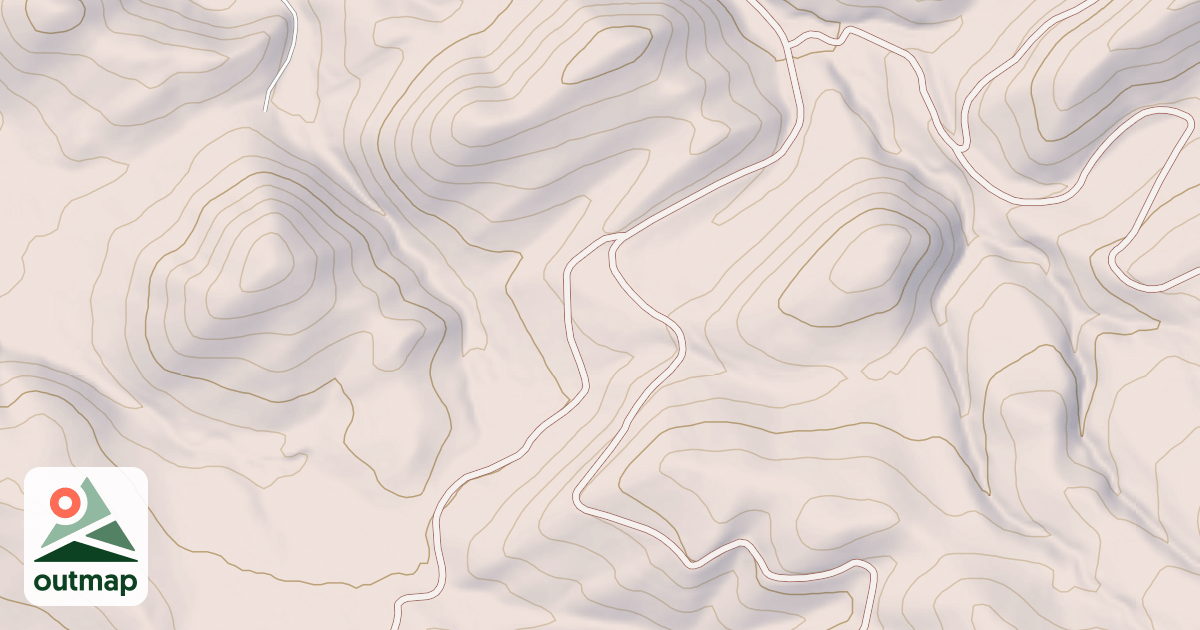 Map of HOOKS BRANCH A