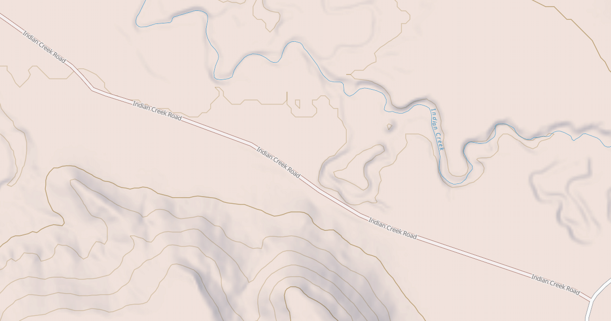 Map preview of INDIAN CREEK