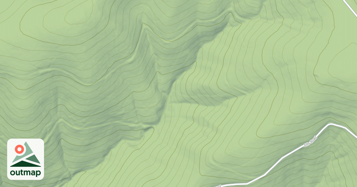 Map of BRUSHY POINT