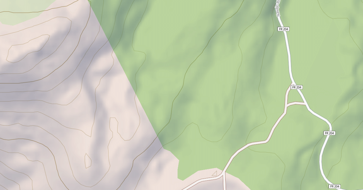 Map preview of Navajo Lake Snomobile