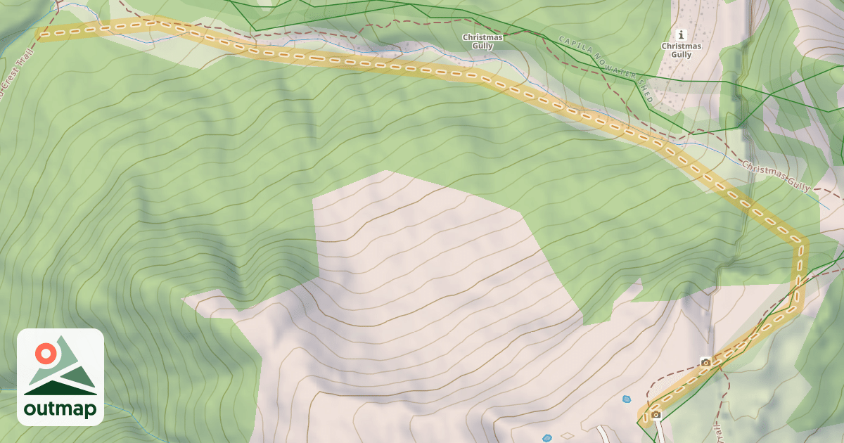 Map of Christmas Gully