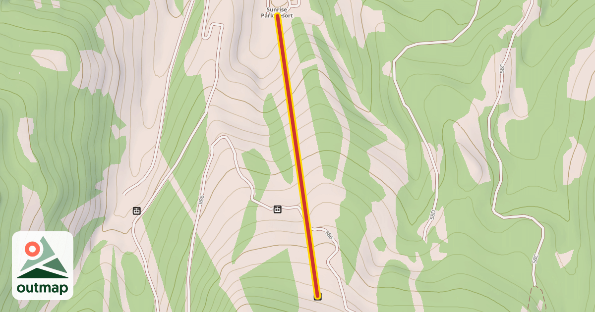 Map of Spirit Ridge Quad