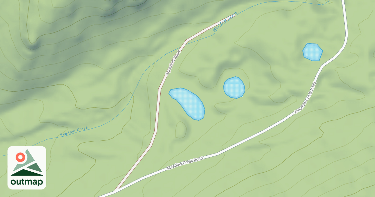 Map of AQUADUCT ROAD