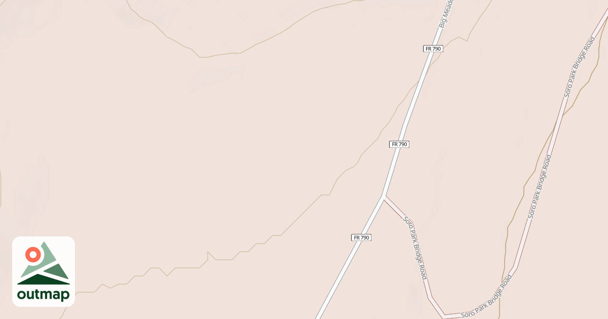 Map of BIG MEADOWS CAMP SPUR 2E