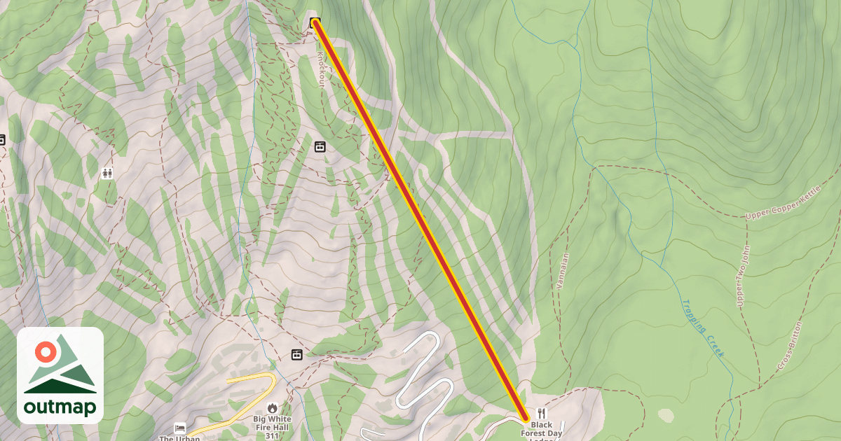 Map of Black Forest Express
