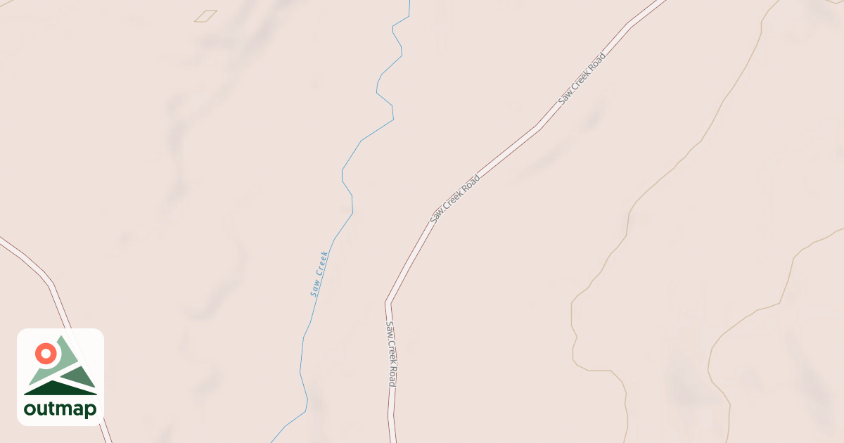 Map of Edgemere-Pecks Pond - Snowmobile Trails