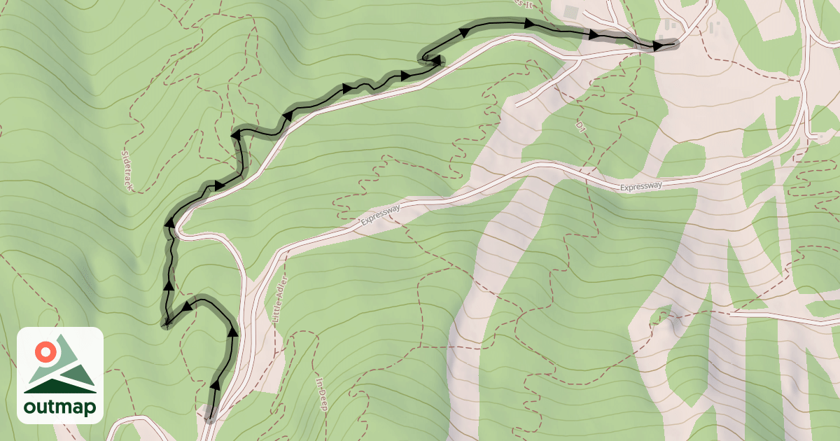 Map of Freight Train
