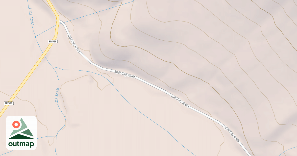Map of SPAR CITY
