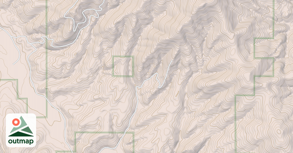 Map of USFS Motor Vehicle Use Map Trails 7744