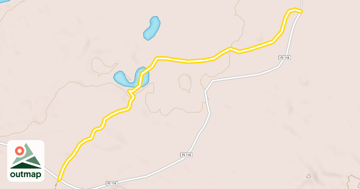 Map of Kannah/Tower Bypass