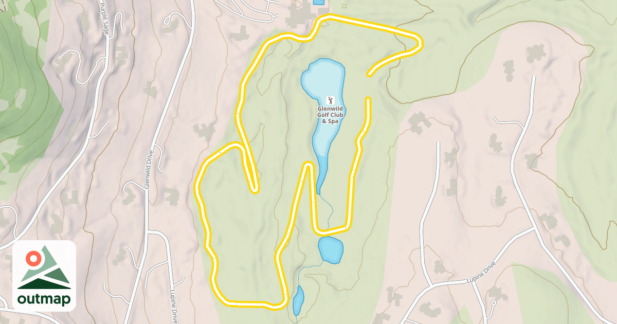 Map of Lupine Way