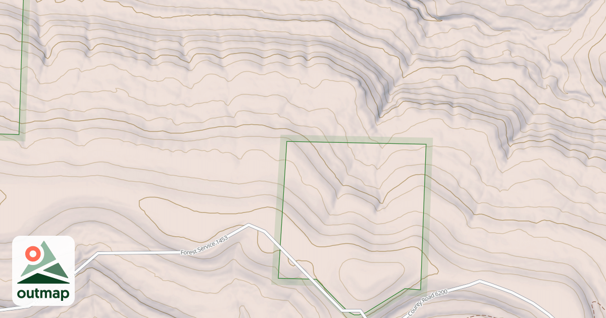Map of USFS Motor Vehicle Use Map Roads {7101D132-39DF-49B6-A614-2178D9DF3997}